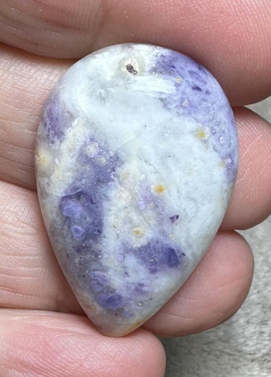 Teardrop 35x23mm Tiffany Stone Cabochon 35
