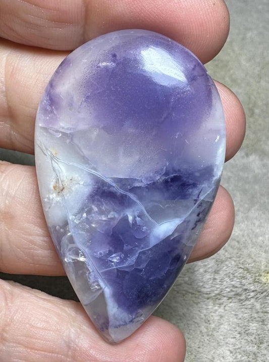 Teardrop 55x32mm Tiffany Stone Cabochon 40