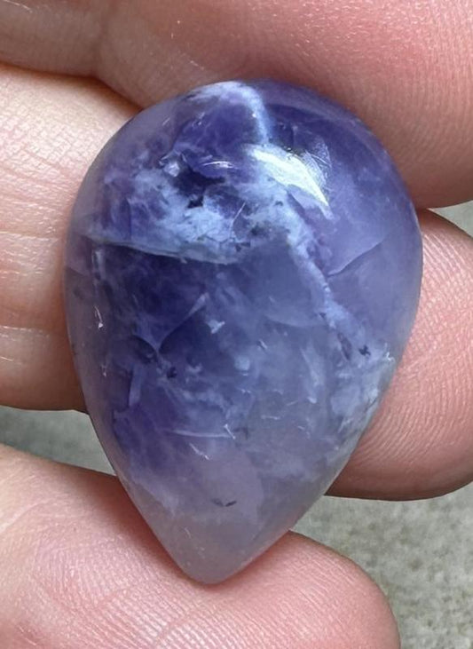 Teardrop 26x18mm Tiffany Stone Cabochon 44