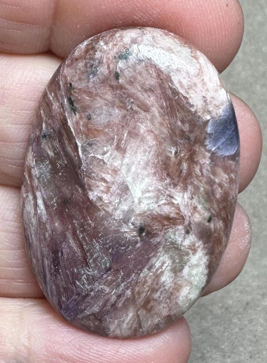 Oval 39x26mm Designer Charoite Cabochon 17