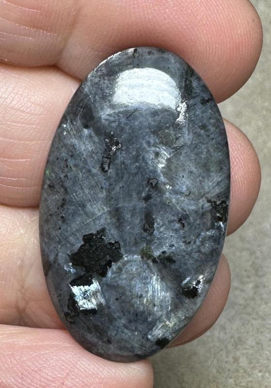Oval 35x21mm Larvikite Cabochon 23