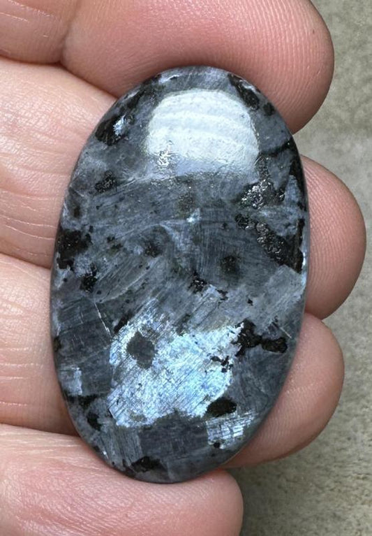 Oval 36x22mm Larvikite Cabochon 27