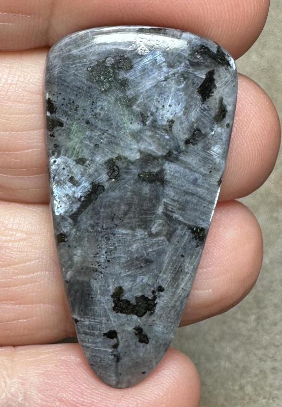 Freeform 40x20mm Larvikite Cabochon 29