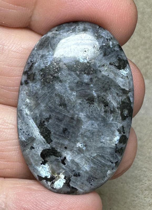 Oval 38x25mm Larvikite Cabochon 30