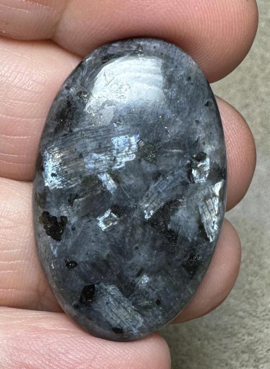Oval 35x22mm Larvikite Cabochon 36