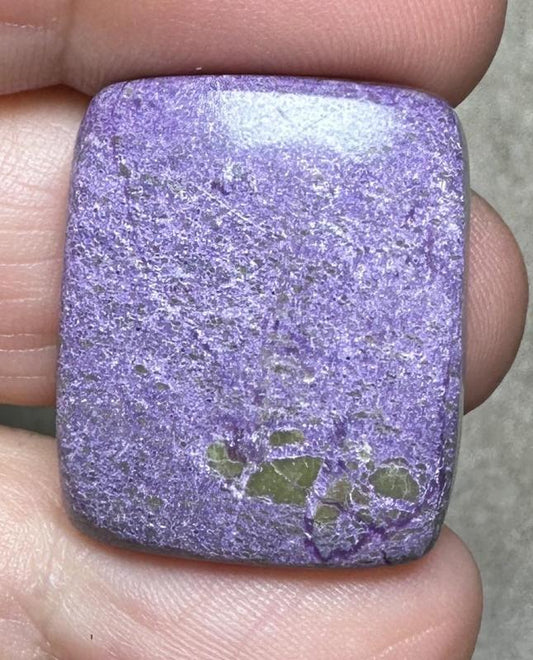 Rectangle 26x22mm Stichtite Cabochon 19