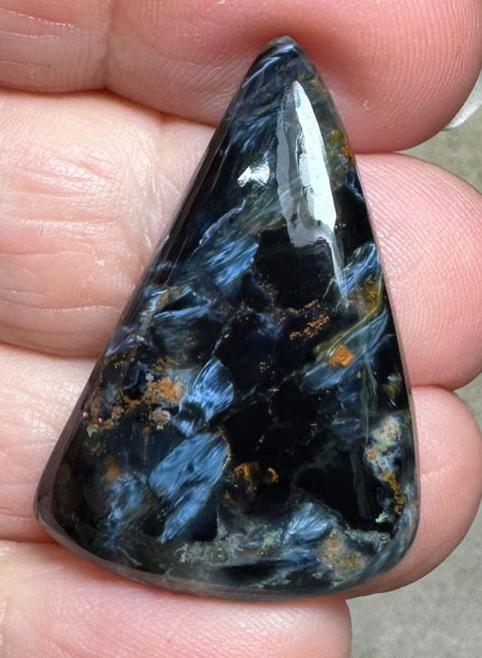 Freeform 34x23mm Pietersite Cabochon 63