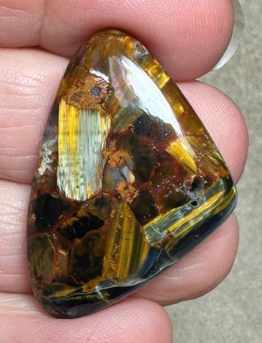 Freeform 35x24mm Pietersite Cabochon 70