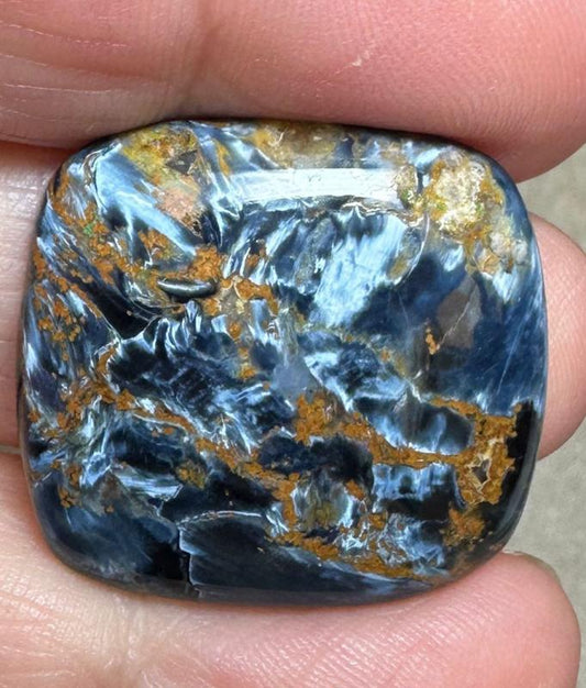 Rectangle 27x25mm Pietersite Cabochon 71