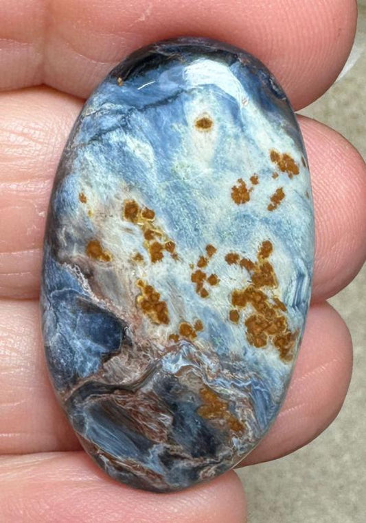 Oval 35x20mm Pietersite Cabochon 73
