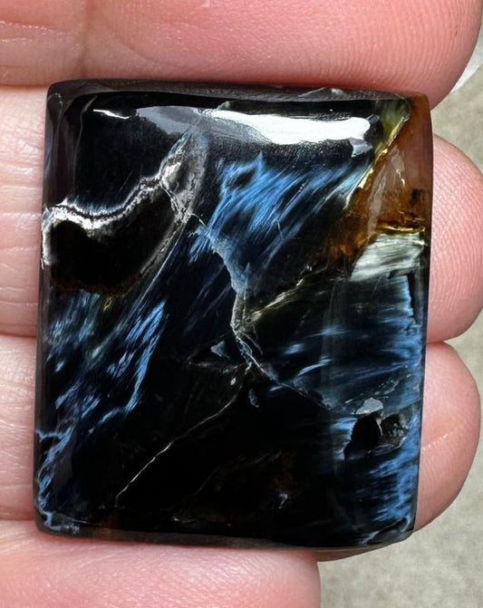 Rectangle 27x23mm Pietersite Cabochon 75