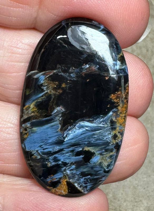 Oval 36x21mm Pietersite Cabochon 78