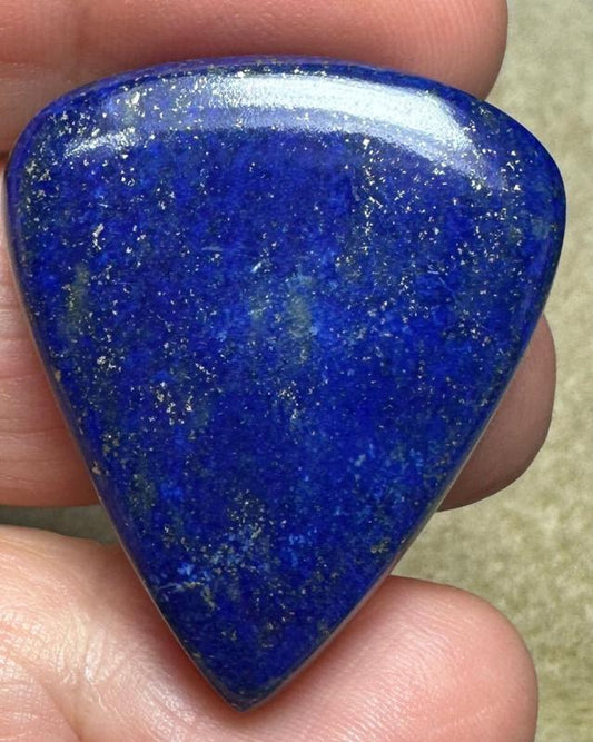Teardrop 34x29mm Lapis Lazuli Cabochon 23