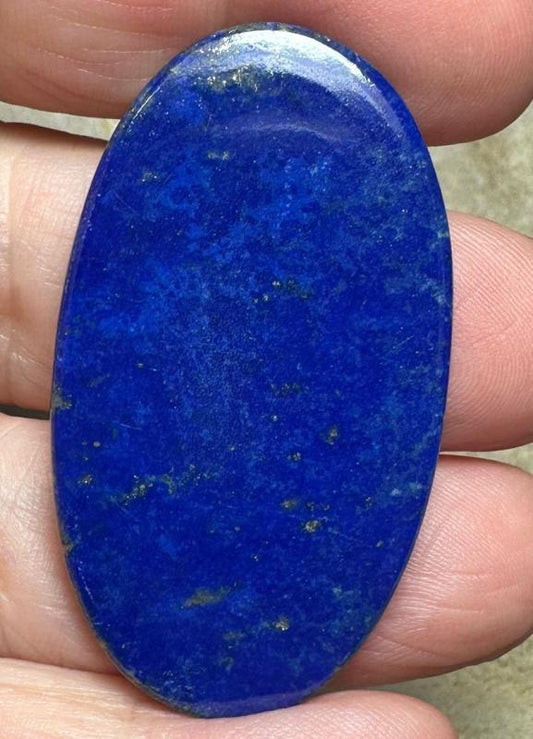 Oval 46x26mm Lapis Lazuli Cabochon 26