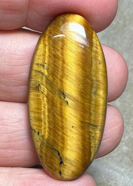 Oval 42x20mm Tigers Eye Cabochon 29