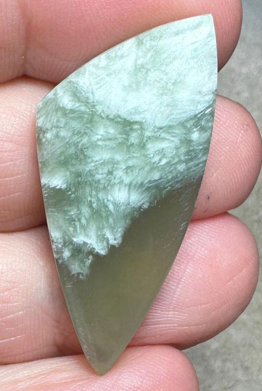 Freeform 39x18mm Idocrase Cabochon 02
