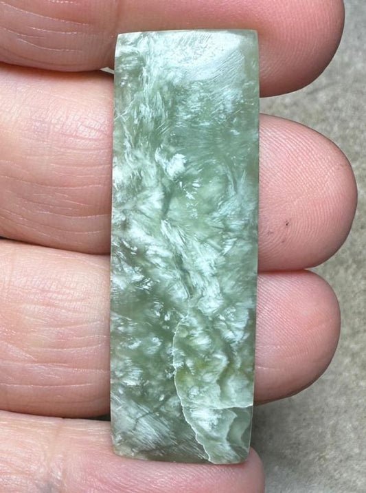 Rectangle 43x14mm Idocrase Cabochon 05
