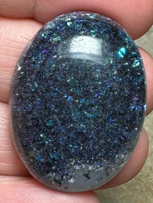 Oval 34x26mm Fairy Opal Cabochon 45