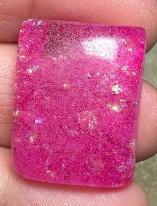 Rectangle 26x20mm Fairy Opal Cabochon 47
