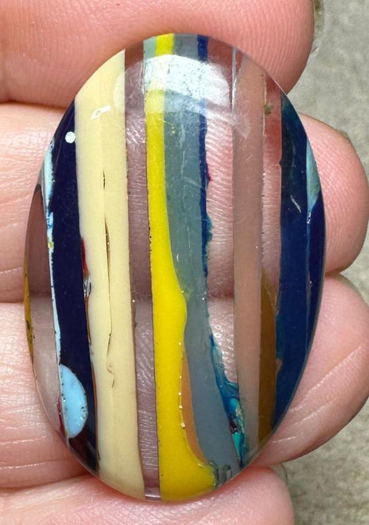 Oval 35x22mm Surfite Cabochon 07