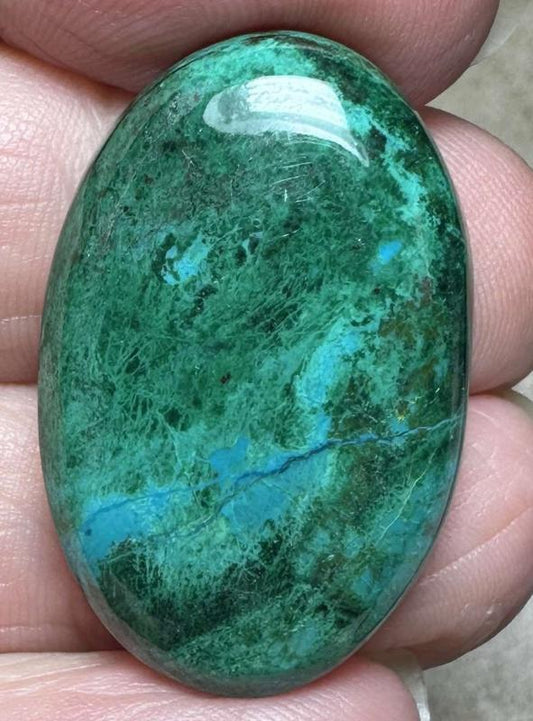 Oval 31x20mm Eilat Stone Cabochon 02