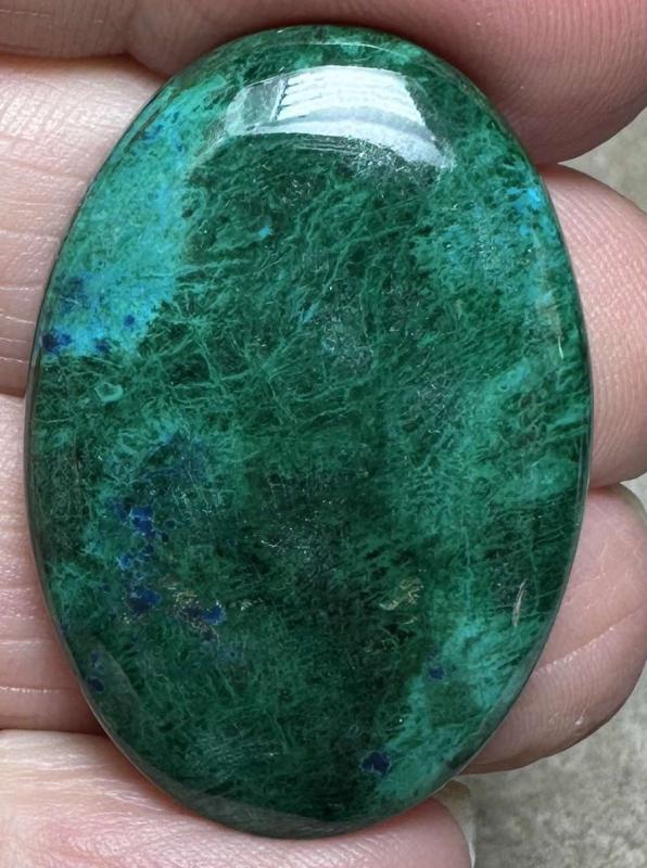 Oval 35x24mm Eilat Stone Cabochon 04