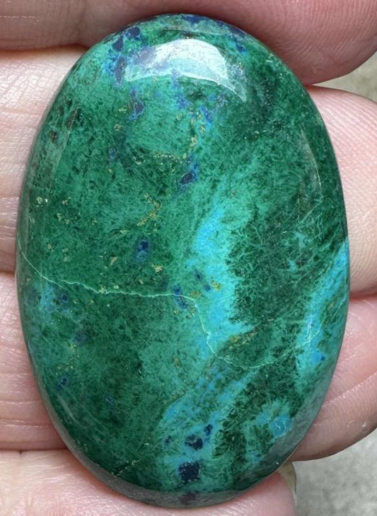 Oval 33x24mm Eilat Stone Cabochon 08
