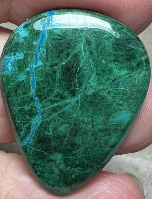Teardrop 30x23mm Eilat Stone Cabochon 10