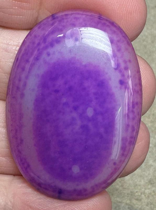 Oval 40x28mm Dragon Vein Agate Cabochon 38