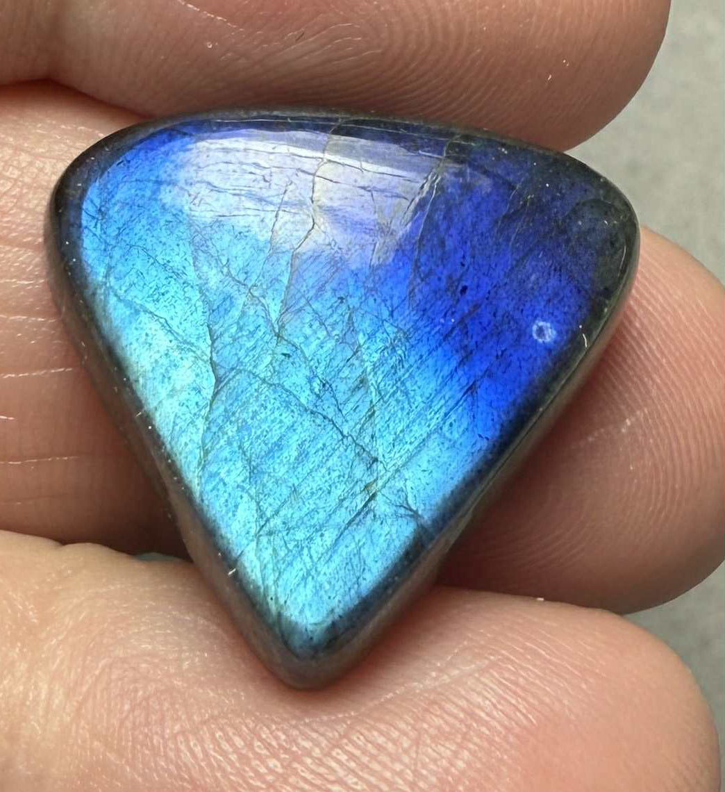 Teardrop 20x21mm Labradorite Cabochon 10