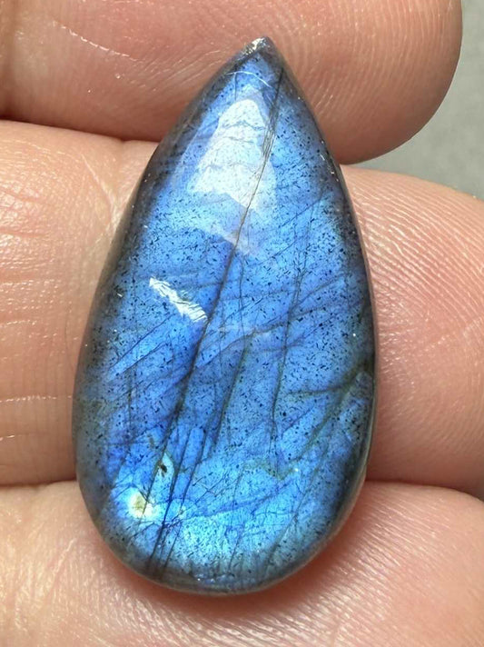 Teardrop 25x14mm Labradorite Cabochon 12