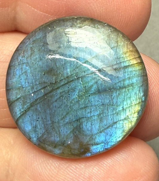Round 23x23mm Labradorite Cabochon 15