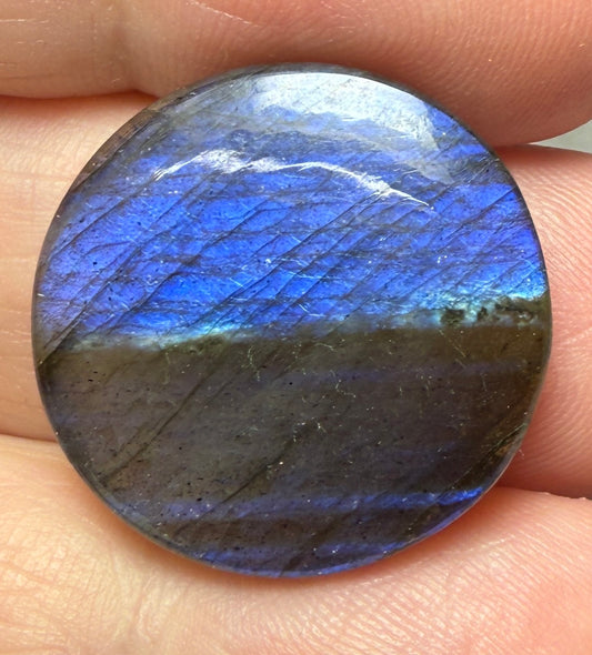 Round 23x23mm Labradorite Cabochon 17