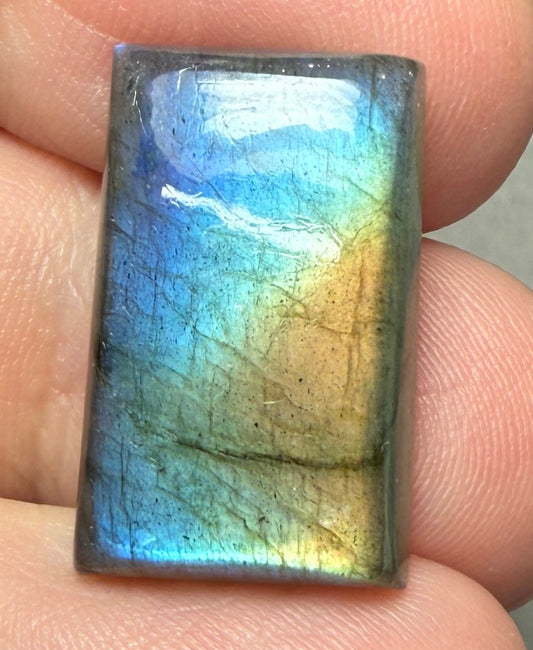 Rectangle 21x13mm Labradorite Cabochon 20