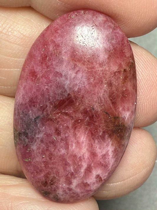 Oval 33x21mm Rhodonite Cabochon 46
