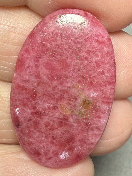 Oval 33x21mm Rhodonite Cabochon 50