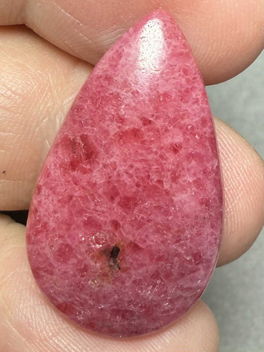 Teardrop 31x18mm Rhodonite Cabochon 51