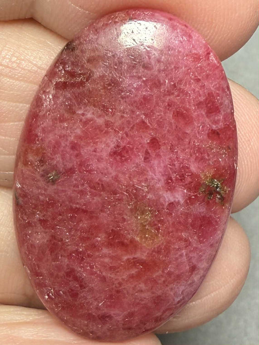 Oval 35x23mm Rhodonite Cabochon 54