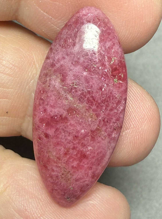 Marquise 33x14mm Rhodonite Cabochon 56