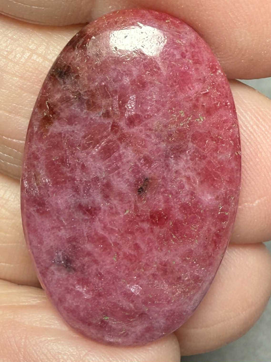 Oval 33x21mm Rhodonite Cabochon 59