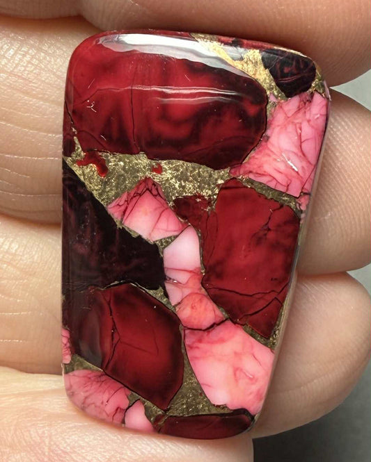 Freeform 29x19mm Rose Dahlia Cabochon 18