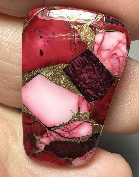 Freeform 29x19mm Rose Dahlia Cabochon 30
