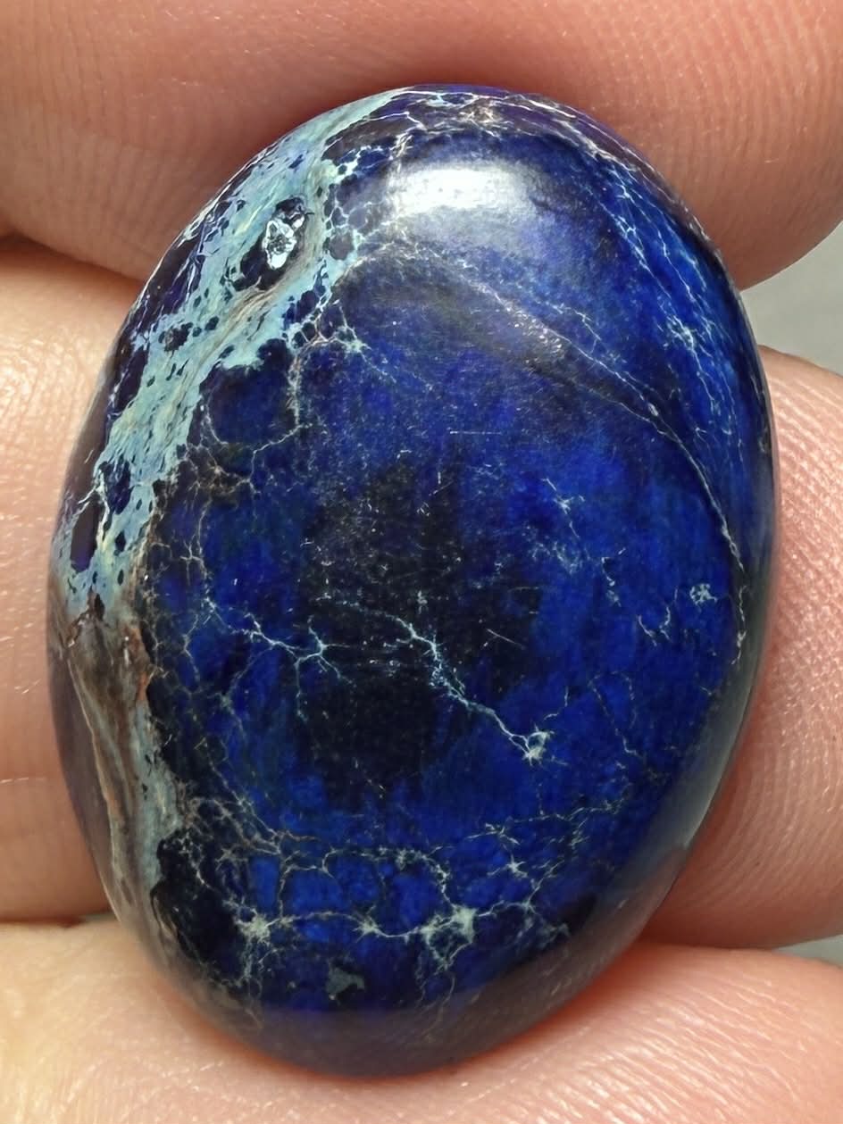 Oval 25x18mm Sea Sediment Jasper Cabochon 85