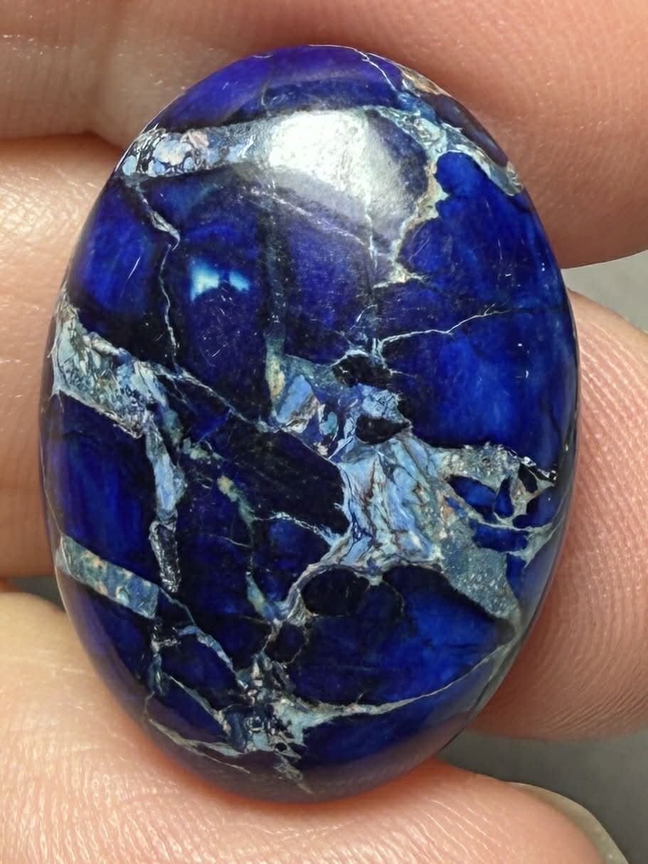 Oval 25x18mm Sea Sediment Jasper Cabochon 106