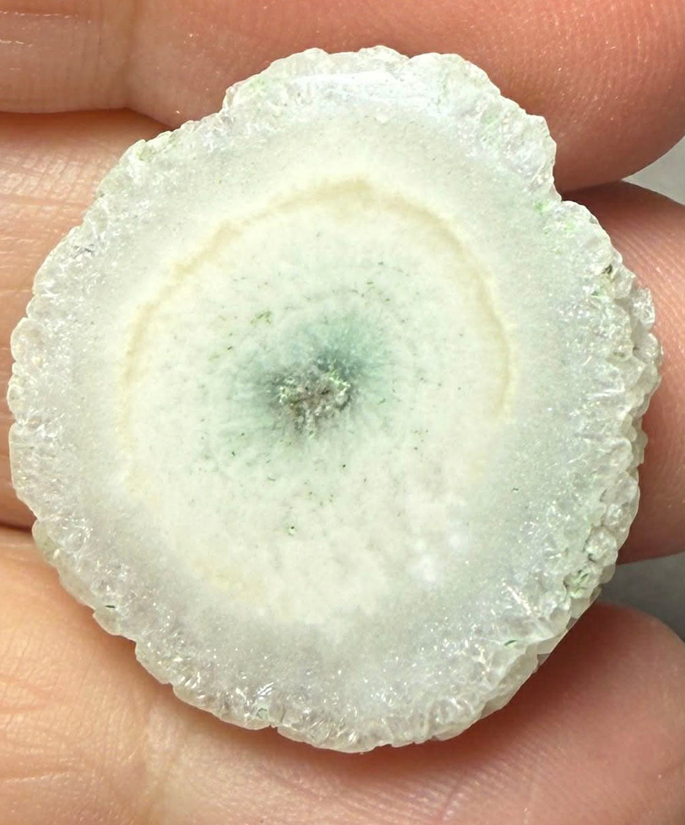 Freeform 28x25mm Natural Solar Quartz Slice 08