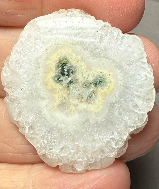 Freeform 36x33mm Natural Solar Quartz Slice 29