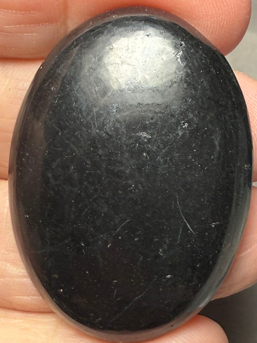 Oval 43x30mm Shungite Cabochon 21