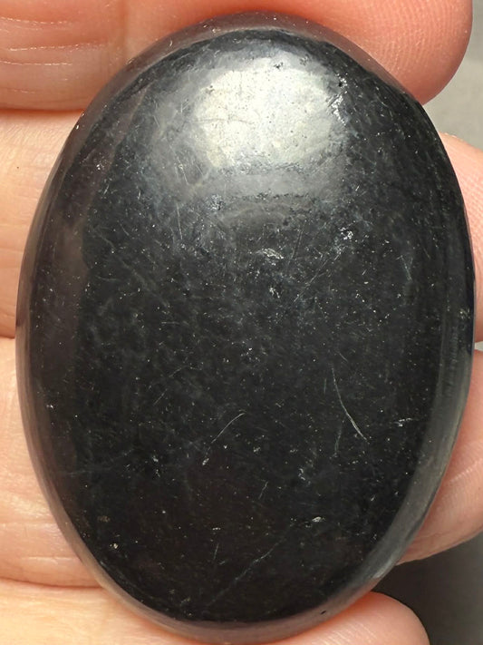 Oval 43x30mm Shungite Cabochon 21