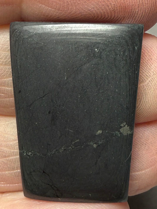 Freeform 29x21mm Shungite Cabochon 24
