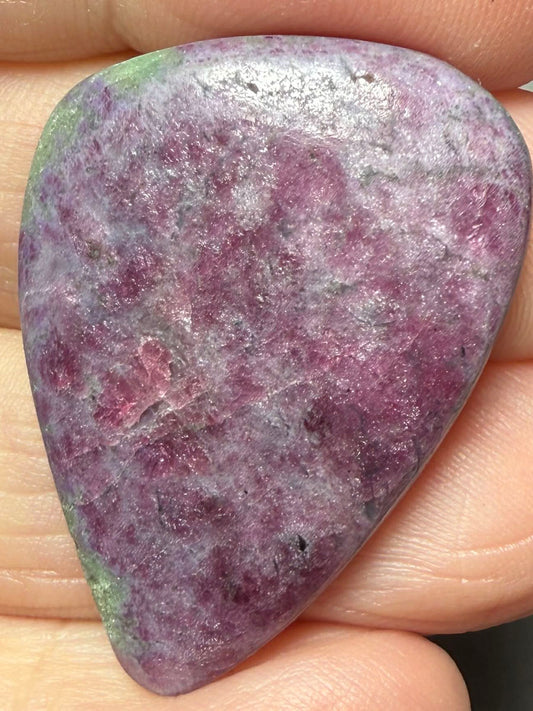 Freeform 34x24mm Indian Ruby Cabochon 14